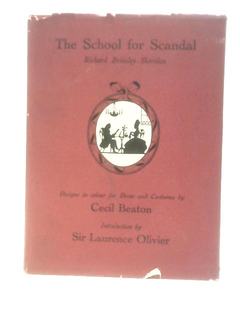 The School For Scandal par Richard Brinsley Sheridan