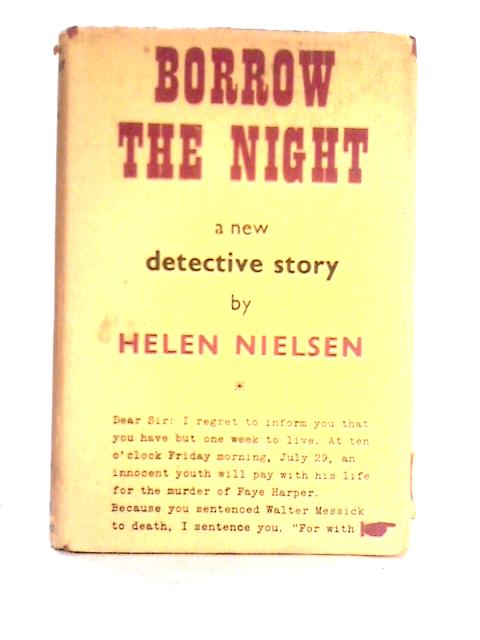 Borrow The Night By Helen Nielsen