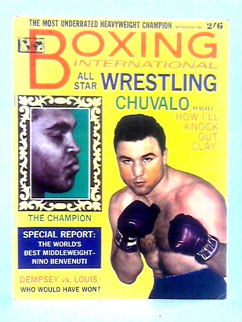 Boxing International, All Star Wrestling, Volume 1 #9, Sept-Oct 1965 By Various s