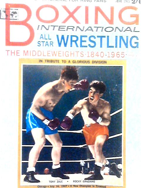 Boxing International, All Star Wrestling, Volume 1 #6, June 1965 By Various s
