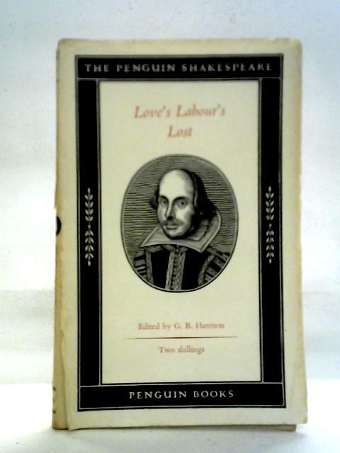 Love's Labour's Lost By William Shakespeare
