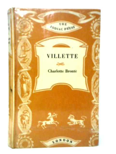 Villette By Charlotte Bronte