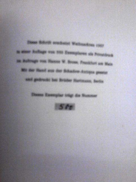 Freie Zeit Fur Den Schopperischen Menschen By Wilhelm Vershofen