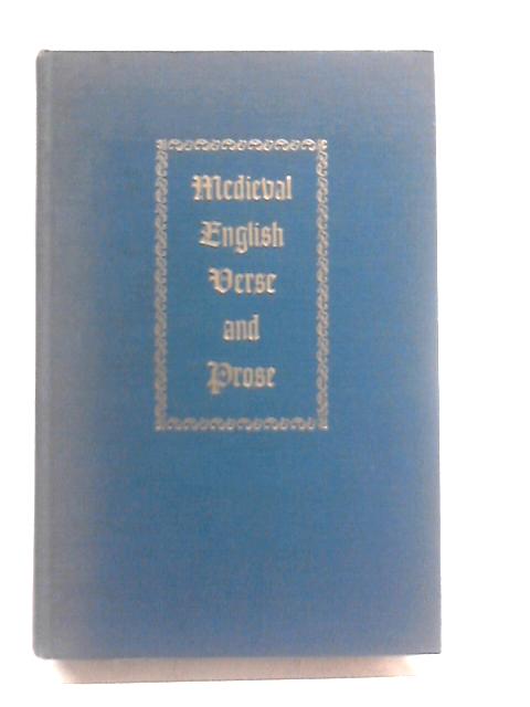 Medieval English Prose, Modernized Versions By Roger Sherman Loomis