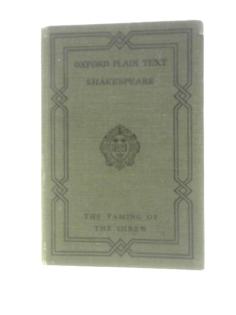 The Taming of the Shrew par William Shakespeare