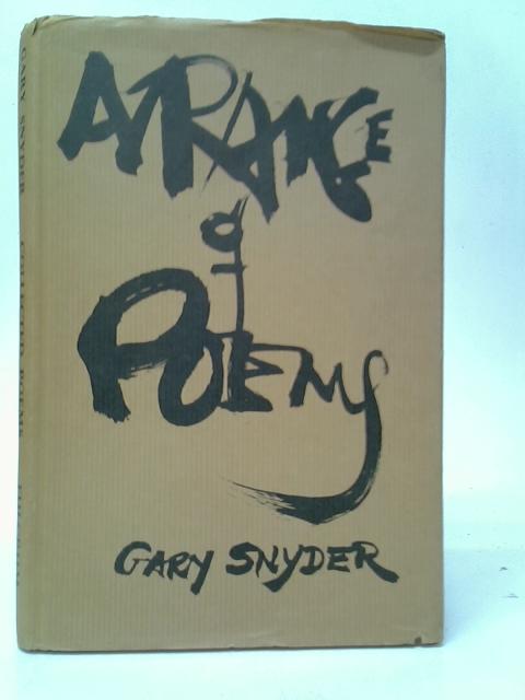 A Range of Poems von Gary Snyder