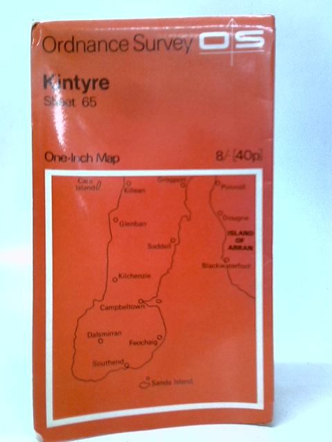 Ordnance Survey One Inch Map, Kintyre Sheet 65