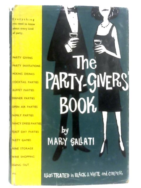 The Party Givers Book By Mary Gallati