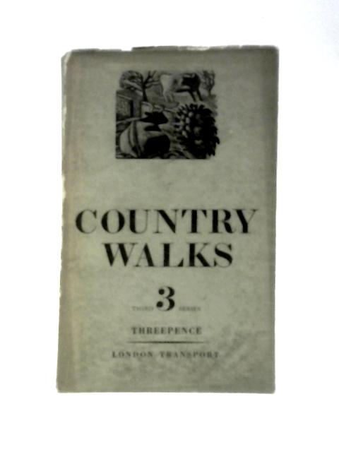 Country Walks 3rd Series By Charles White