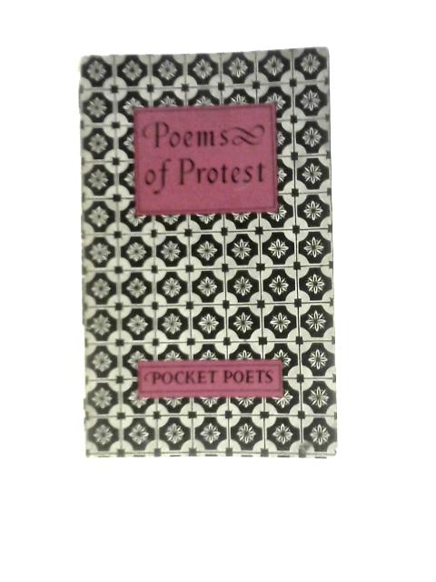 Poems of Protest (Pocket Poets) By Robin Wright