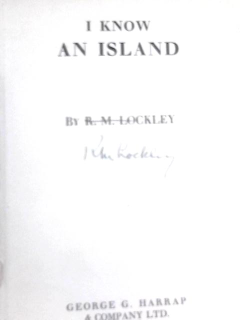 I Know An Island par R. M. Lockley