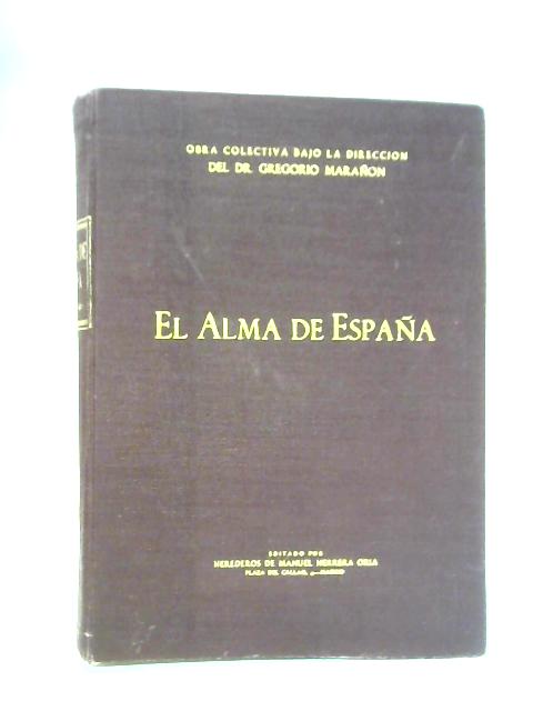 El Alma de España By Gregorio Maranon