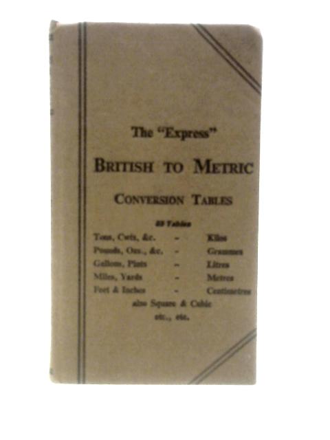 British To Metric von Gall & Inglis