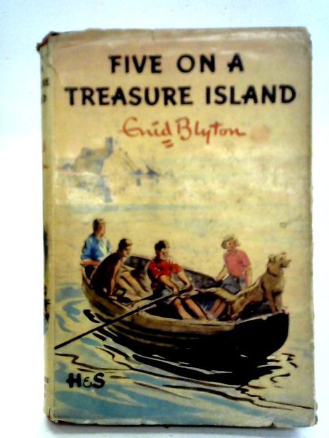 Five On A Treasure Island von Enid Blyton