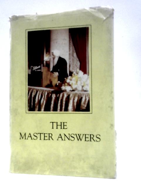 The Master Answers By Maharaj Charan Singh