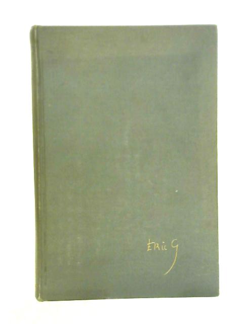 Autobiography By Eric Gill