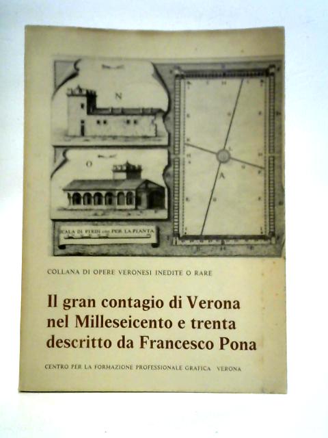 Il Gran Contagio di Verona par Francesco Pona