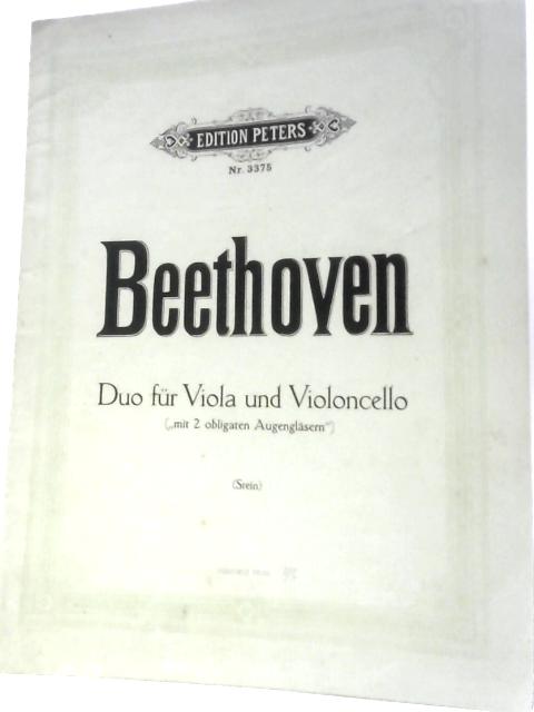 Duo Fur Viola und Violoncello By L. Van Beethoven