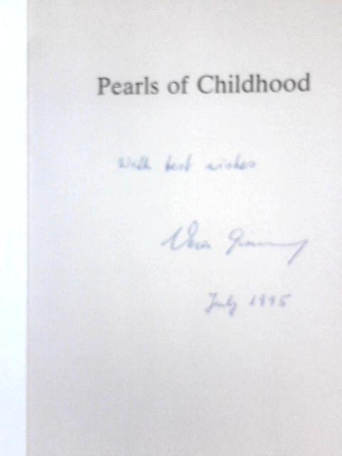 Pearls of Childhood By Vera Gissing