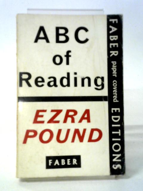 ABC of Reading By Ezra Pound