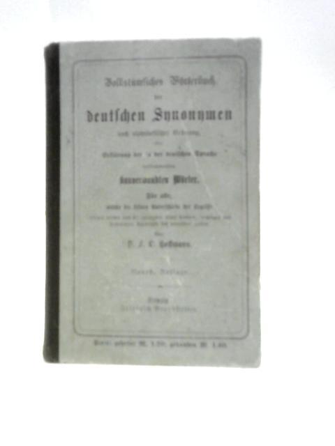 Volkstumliches Worterbuch der Deutschen Synonymen By P.F.L.Hoffmann