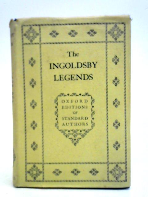 Ingoldsby Legends By Thomas Ingoldsby