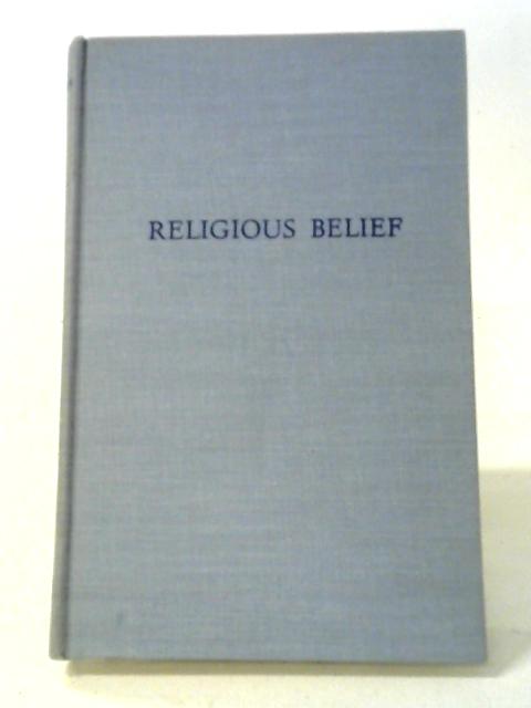 Religious Belief (Contemporary Philosophy) von C. B Martin