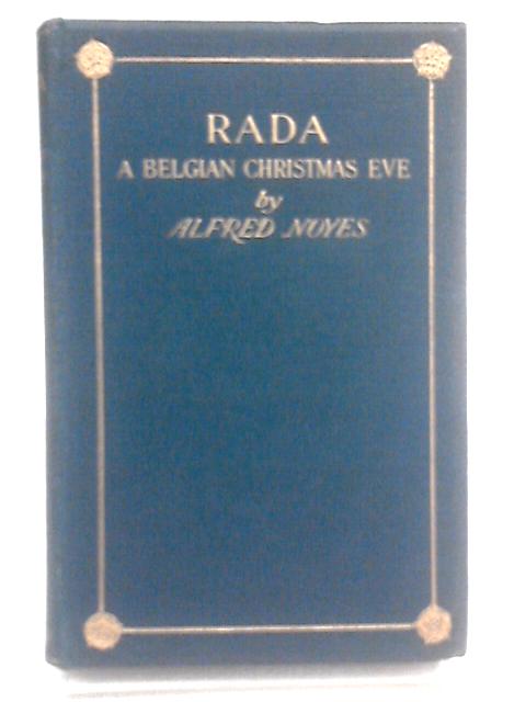 Rada: a Belgian Christmas Eve By Alfred Hoyes