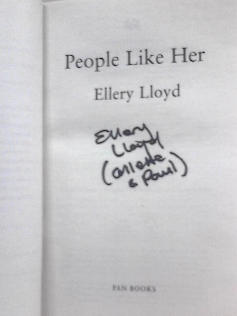 People Like Her By Ellery Lloyd