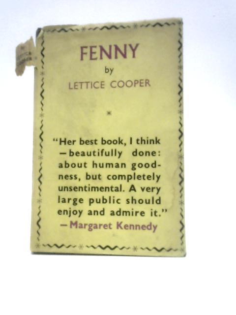 Fenny By Lettice Cooper