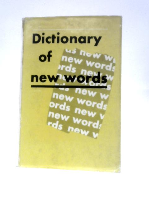 Dictionary of New Words par Mary Reifer