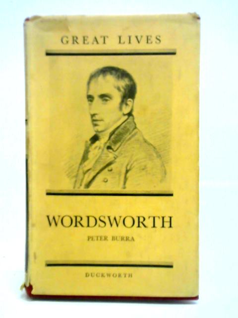 Wordsworth By Peter Burra