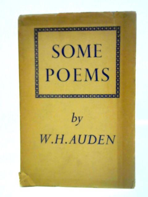 Some Poems von W. H. Auden