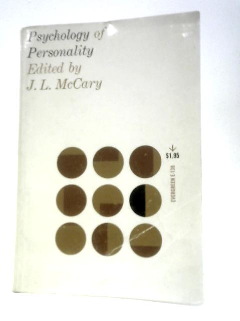 Psychology of Personality By J. L. McCary