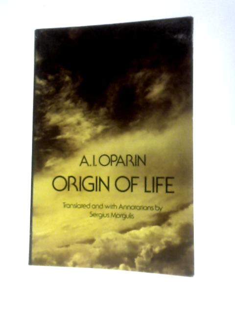 Origin of Life By A.I.Oparin
