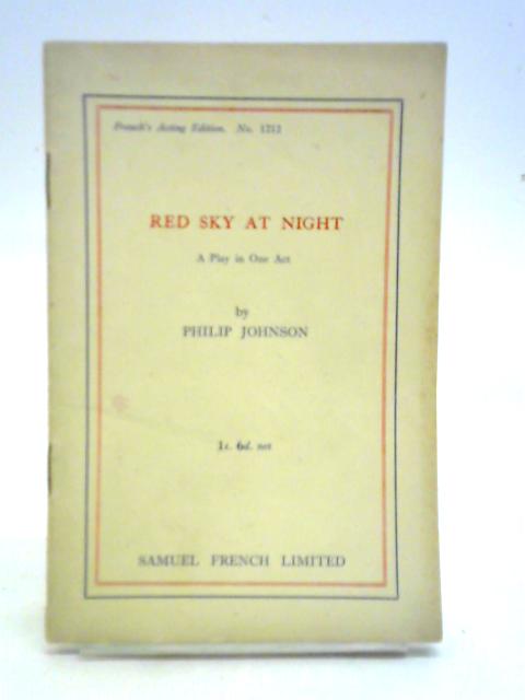 Red Sky at Night By Philip Johnson