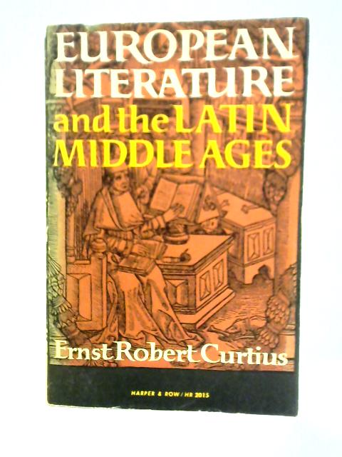 European Literature and the Latin Middle Ages par Ernst Robert Curtius