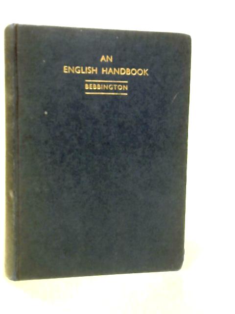 An English Handbook By W.G.Bebbington