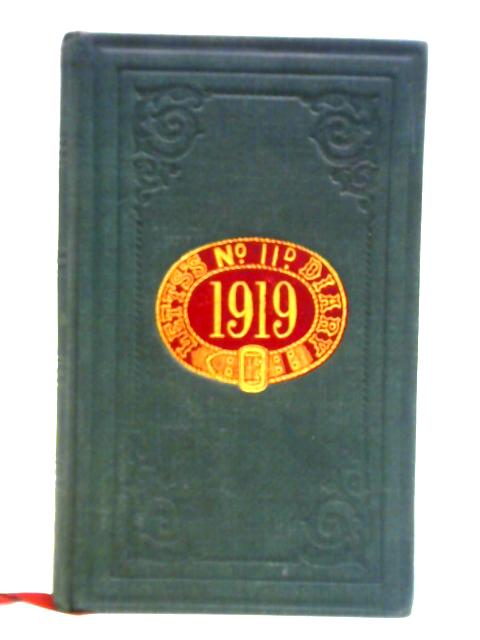 Vintage Letts's Office Diary 1919 By Letts' Diaries Company