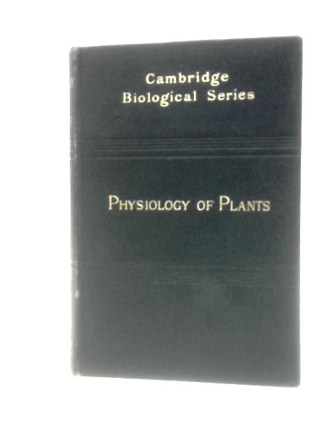 Practical Physiology of Plants By Francis Darwin