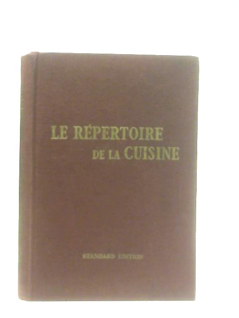 Le Repertoire de la Cuisine - The Cookery Repertory von Louis Saulnier