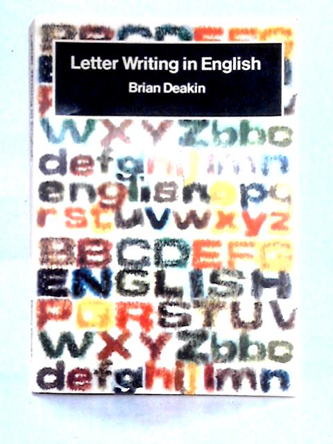 Letter Writing English par Brian Deakin