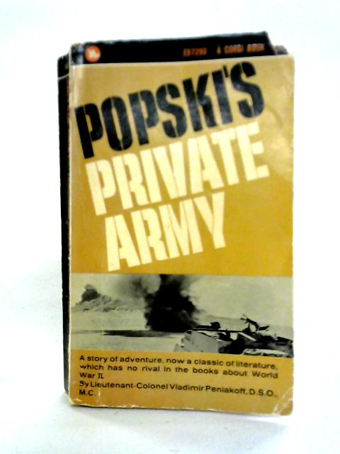 Private Army By Vladimir Peniakoff