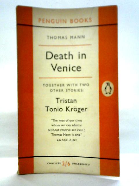 Death in Venice By Thomas Mann