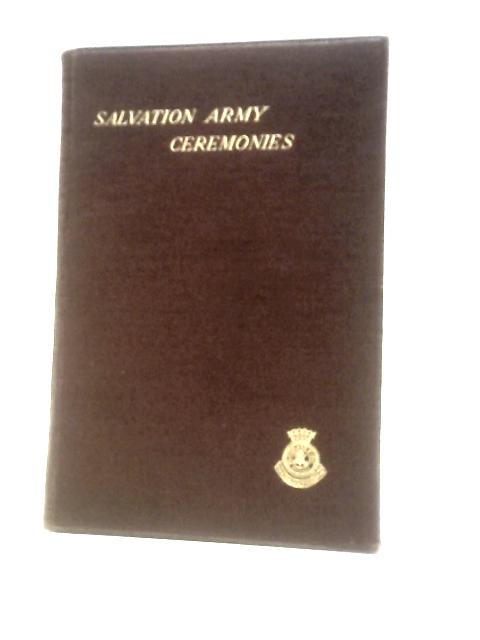 General Orders for Conducting Salvation Army Ceremonies von Unstated