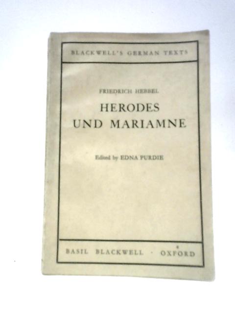 Herodes und Mariamne von Friedrich Hebbel