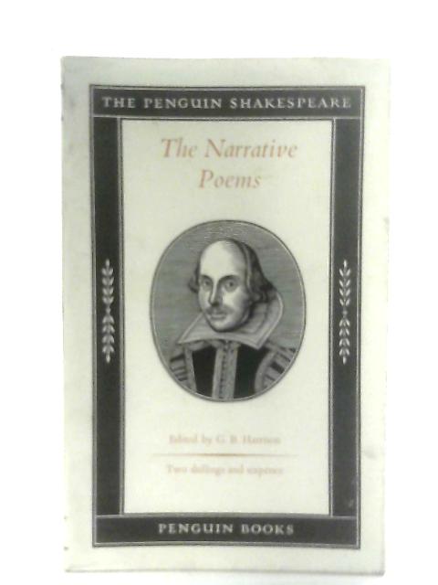 The Narrative Poems By William Shakespeare