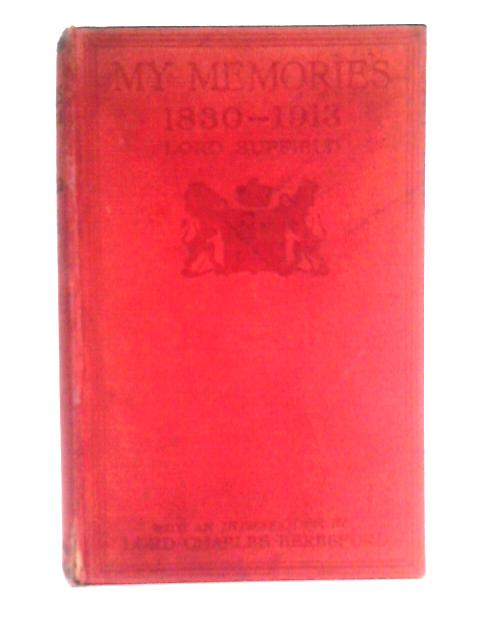 My Memories 1830-1913 By Lord Suffield, Alys Lowth (ed)