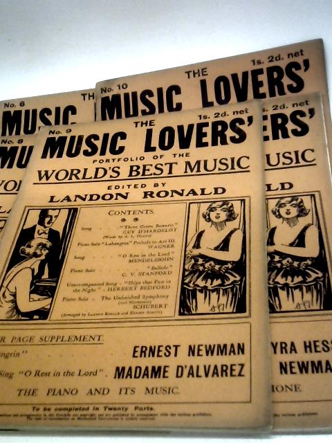 Music Lovers' Portoflio of the World's Best Music Nos. 6-10 By Unstated