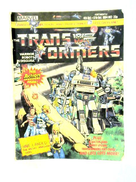 The Transformers UK No. 2 Marvel Comic Book Oct 1984 By Various